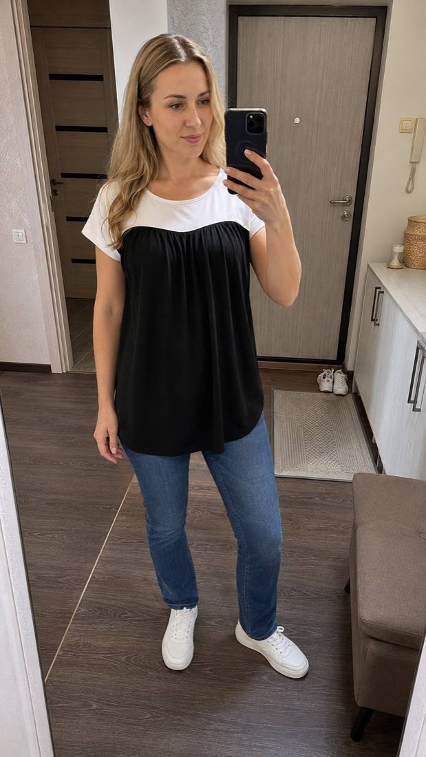 Фото відгуку: чорна Breeze Tunic