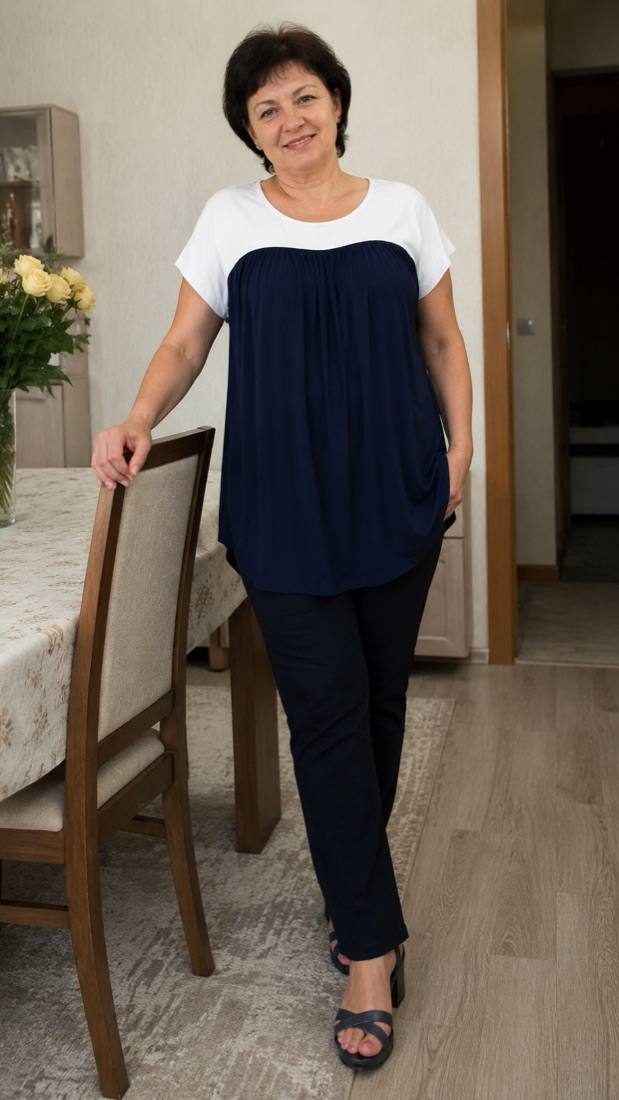 Фото відгуку: темно-синя Breeze Tunic